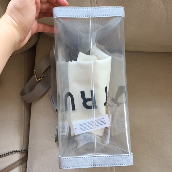 Truffle Clarity Tote in “Dove Grey” - Picture 3 of 7